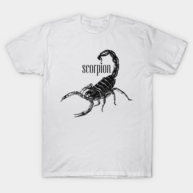 Scorpion T-Shirt by vintageinspired